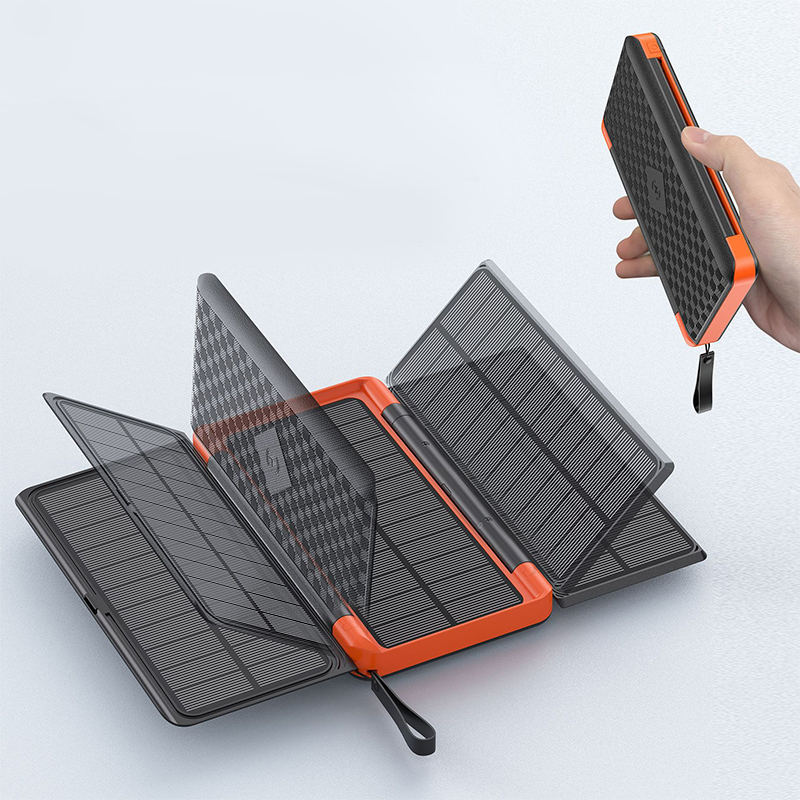 Solar-Powered Wireless Power Bank
