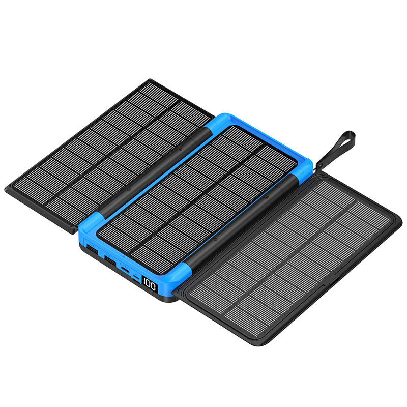 Solar-Powered Wireless Power Bank