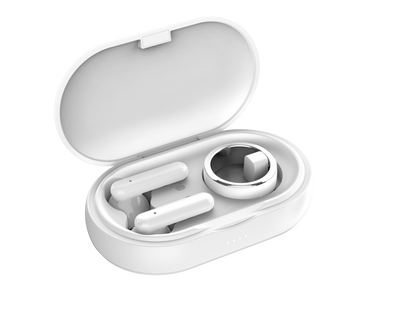Smart Health Ring with Charging Case