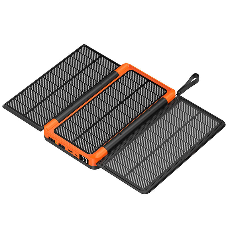 Solar-Powered Wireless Power Bank