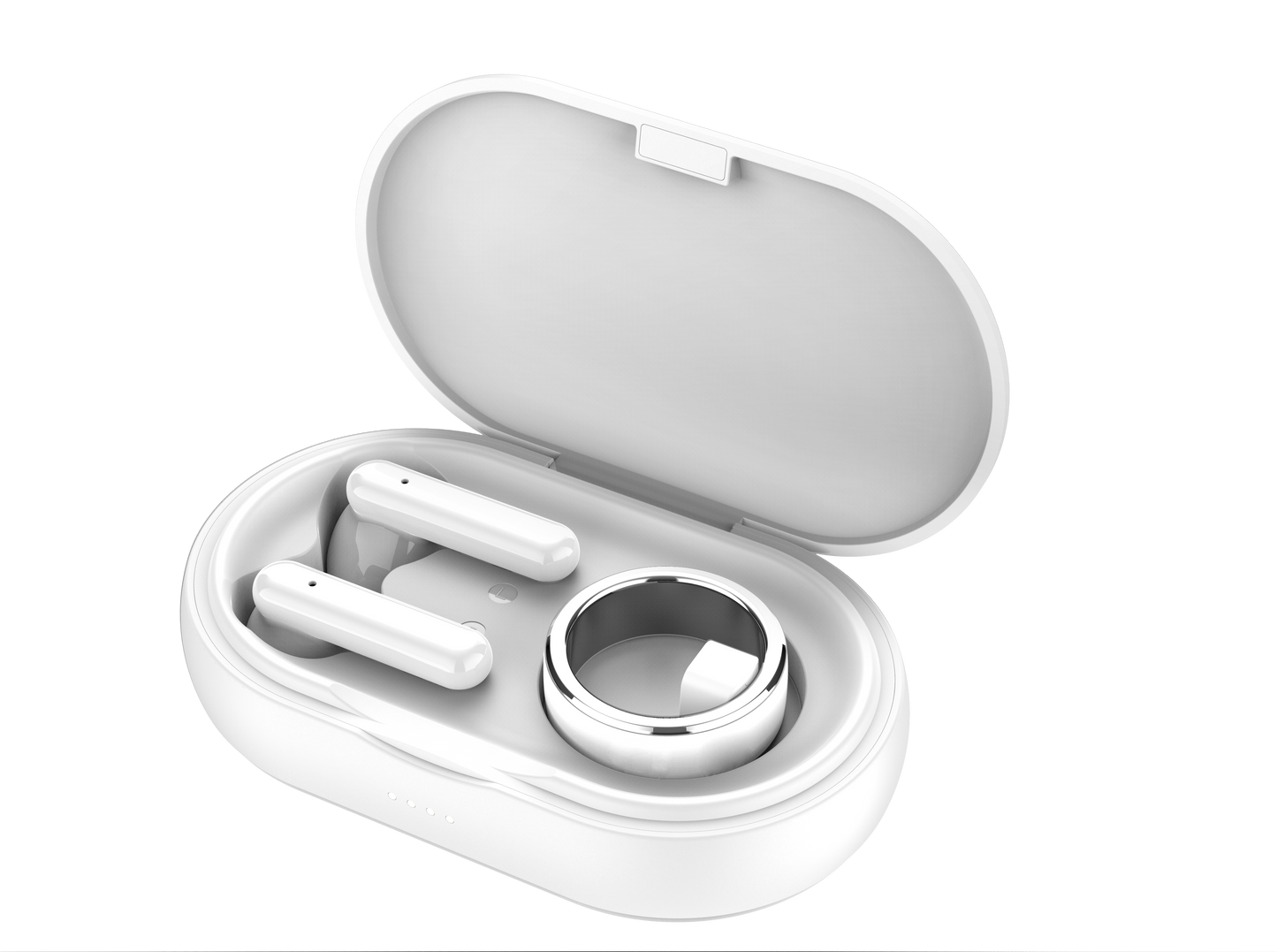 Smart Health Ring with Charging Case