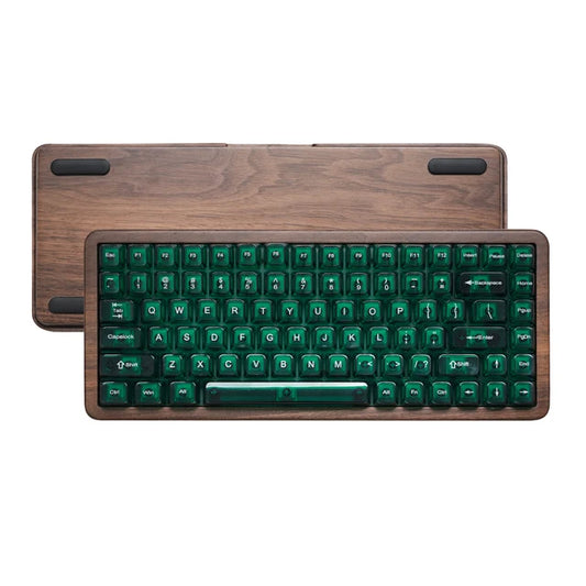 Keyboard with Wooden Case